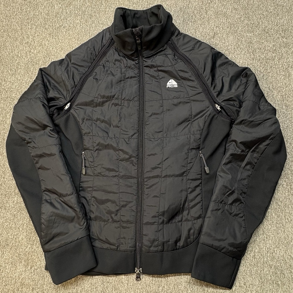 Vintage Nike ACG 2-in-1 Convertible Insulated Jacket/Vest Women's M Y2K Tech